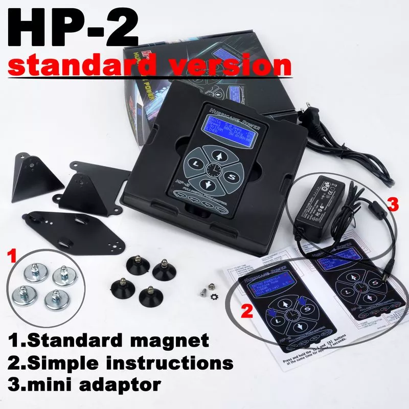 100%オリジナルハリケーンHP-2タトゥー電源グリーンボックス