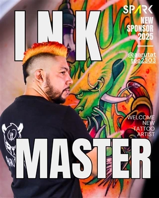 Spark Artist @aarutattoo2303は、ペルーのバランカ国際タトゥーコンベンションで最高の名誉を主張しています