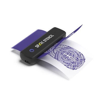 ポータブル Bluetooth サーマル高解像度ユニバーサル互換性アーティスト向け長時間バッテリー タトゥー ステンシル プリンター
