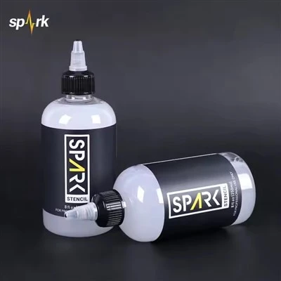 滑らかなもの4 fl oz洗える液体ステンシルトランスファーボディとフットタトゥーアーティストのための掃除技術