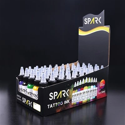 スパークオーガニック0.5オンス高速乾燥した長続きデザイン供給タトゥーインクパーマネントメイクアップボディーアート用