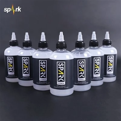 スパークリアルなロングスパークリアルなロング-持続ステンシルスタッフ転送ジェル4 fl oz（120 ml）-クリーンで簡単なアプリケーション-持続ステンシルスタッフ転送ジェル4 fl oz（120 ml）-清潔で簡単なアプリケーション