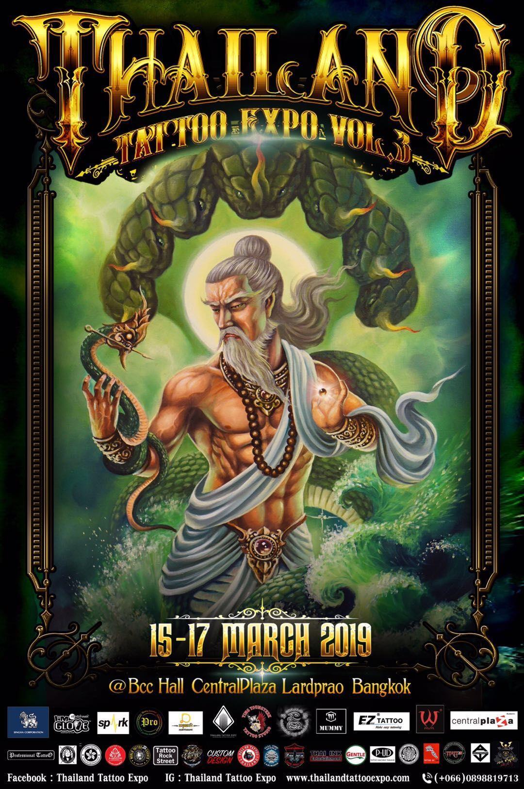 スパークタトゥーカートリッジスポンサー2019 Thailand Tattoo Expo V3