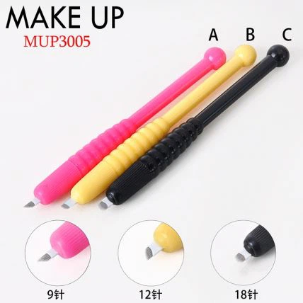 使い捨て手動 Microblading 眉ペン