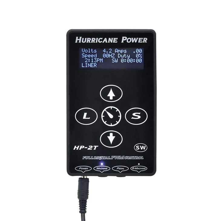 ハンドタッチタトゥー電源 デジタルLCDタトゥー用品