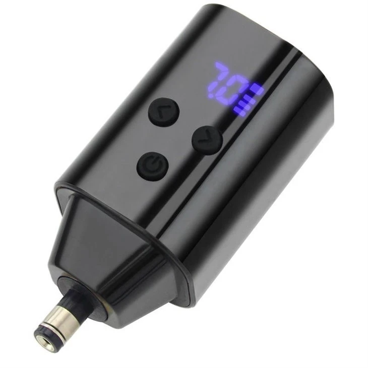 高品質タトゥーバッテリー 5V 1500mA RCA/DC ワイヤレスタトゥー電源