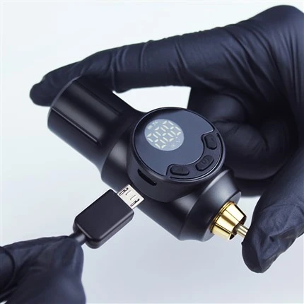 3*8 センチメートルワイヤレスタトゥー電源タトゥーバッテリー