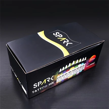 50色セット スパークタトゥーインクセット プロフェッショナルタトゥーインクカラー