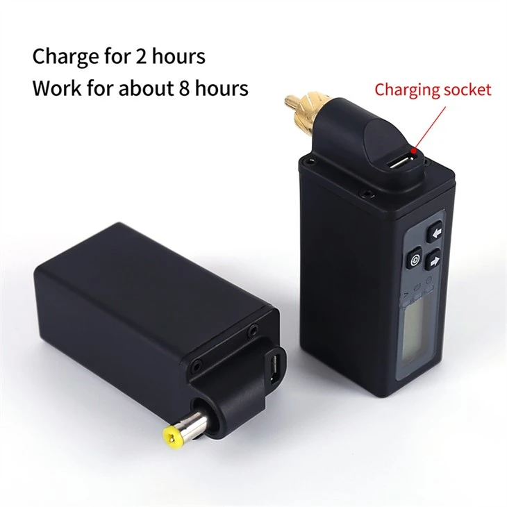 タトゥーワイヤレス電源