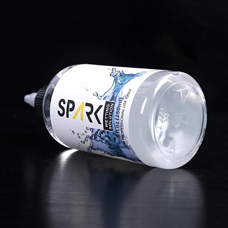 スパーク 8オンス 240 ミリリットル タトゥー湿潤ソリューション スパーク タトゥー混合ソリューション スパーク タトゥー インク